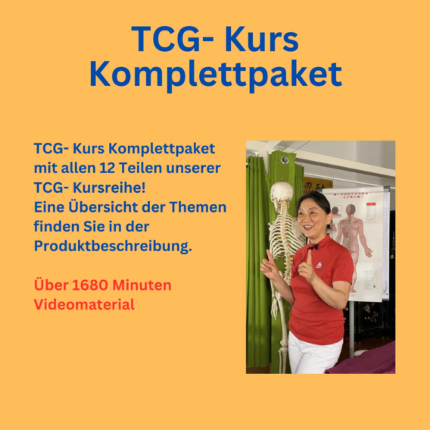 TCG- Kurs Komplettpaket + Gratis Buch* (Mein TCM Weg) bei Bestellung vom 30.03.-20.04.2026. *Ein Buch pro Bestellung