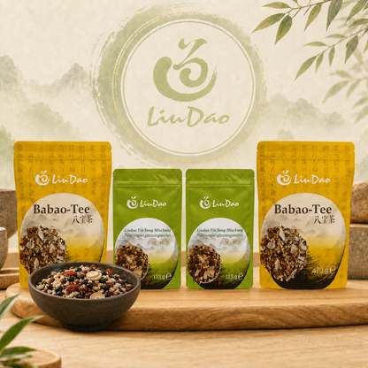 Liudao Vorrats-Set Tee – 2× Babao Tee & 2× Yin Yang Tee