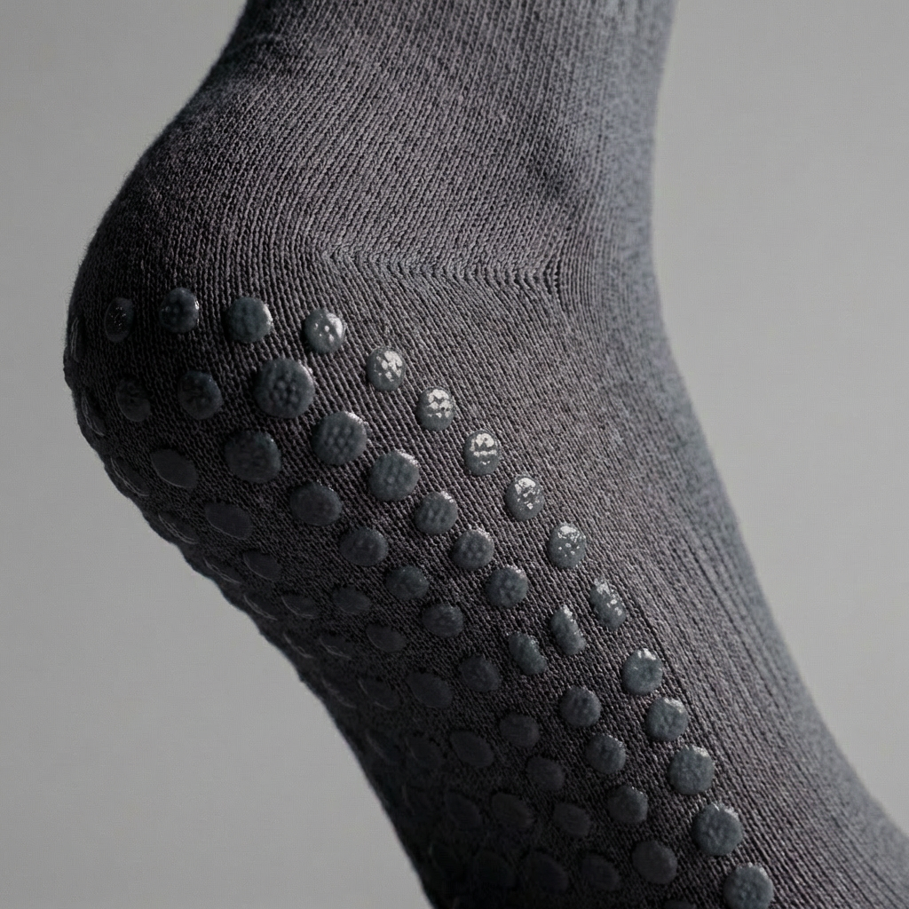 Liudao Yoga Socken mit Anti-Rutsch Sohle 4er Pack