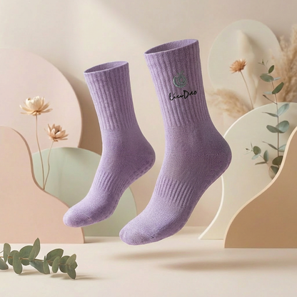 Liudao Yoga Socken mit Anti-Rutsch Sohle 4er Pack