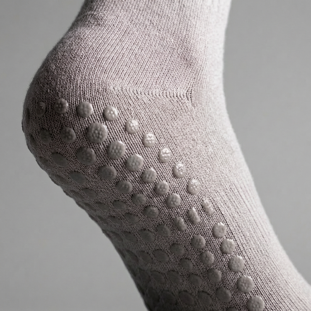 Liudao Yoga Socken mit Anti-Rutsch Sohle 4er Pack