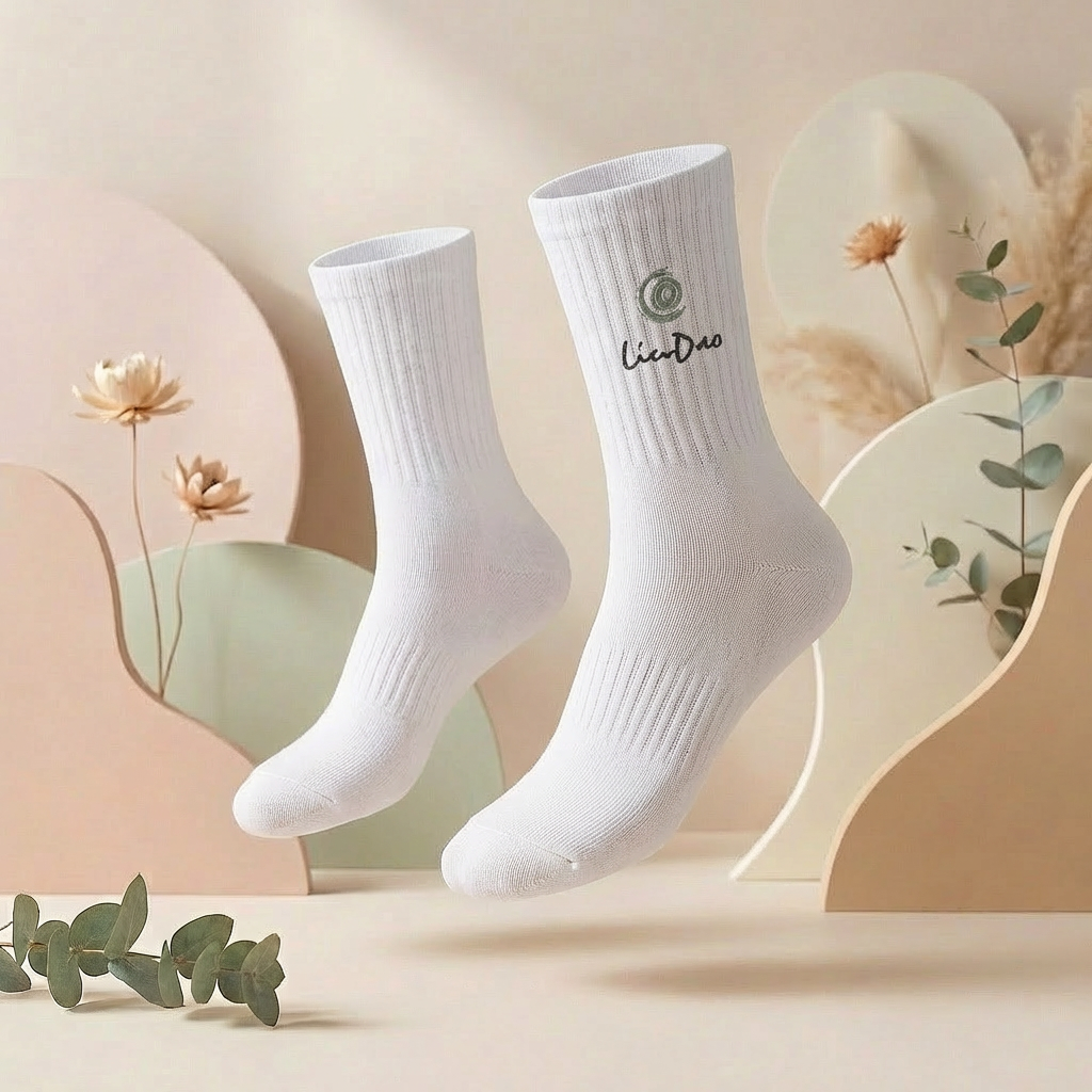 Liudao Yoga Socken mit Anti-Rutsch Sohle 4er Pack